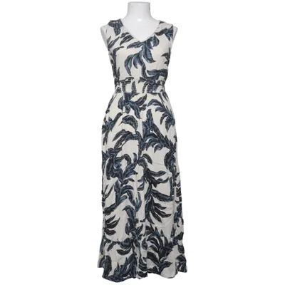 Maxi dress (Blue, White, Black) from s.Oliver Cotton, Viscose