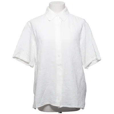 Short sleeve shirt (White) from Reformation Cotton