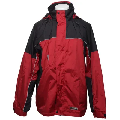 Outdoorjakke (Rød, Sort) fra No Problem Sportswear Polyester