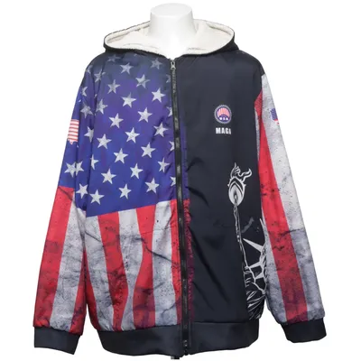 Hoodie (Blue, Red, White)
