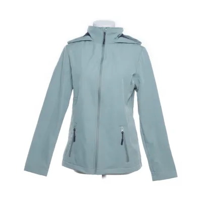 Outdoor jas (Groen) van Janina Elastaan, Polyester