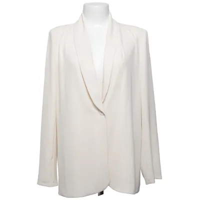 Blazer (Beige) from Myastreet Elastane, Polyester