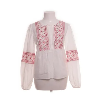 Blus (Vit, Röd) från JDY Bomull