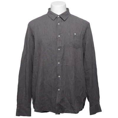 Chemise (Gris) de Hampton Republic Coton, Lin