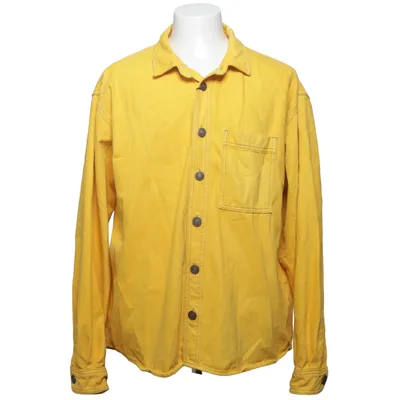 Jeanshemd (Gelb) von Dan Fox Apparel Bio-Baumwolle