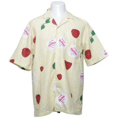 Short sleeve shirt (Yellow, Multicolored) from Eldorado Polyester
