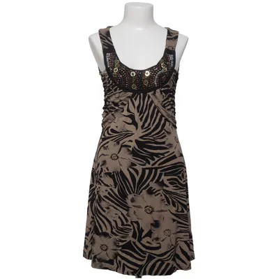 Kjole (Beige, Sort, Flerfarvet) fra Morgan Polyester