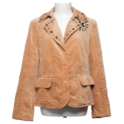 Blazer (Beige) de Ambiente Coton, Élasthane, Polyamide, Polyester