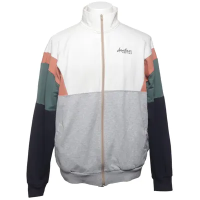 Sports jacket (White, Multicolored) from Kaotiko Cotton, Polyester