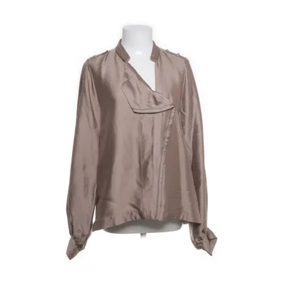 Blouse (Bruin) van Ahlvar Gallery Zijde, Wol