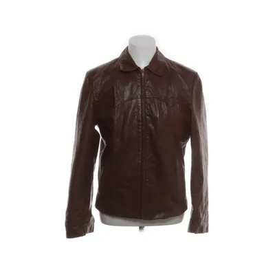 Läderkavaj (Brun) från The Golden State Acetat, Skinn, Nylon