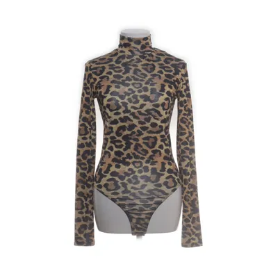 Romper (Beige, Zwart) van Collusion Elastaan, Polyester