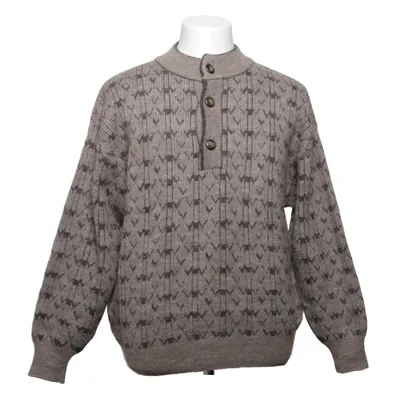 Trui (Beige, Grijs) van Fischer Acryl, Alpacawol