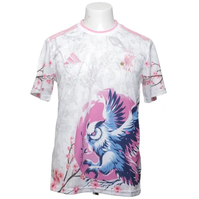 Maillot de football (Blanc, Rose, Bleu) de Adidas Polyester