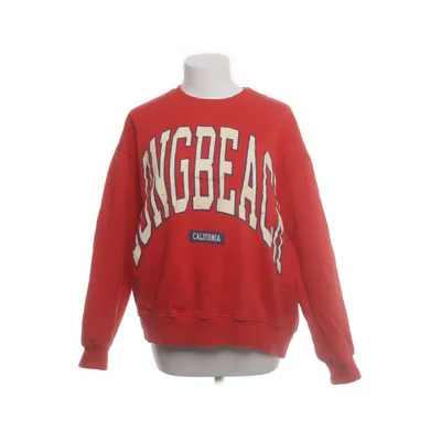 Collegetröja (Röd, Beige) från Pull & Bear Bomull, Elastan