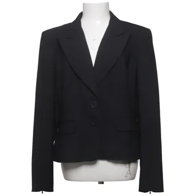 Blazer (Black) from Benedikte Utzon Acetate, Elastane, Polyester, Wool