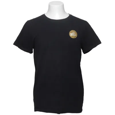 T-shirt (Noir) de Pure Waste Coton recyclé, Polyester recyclé