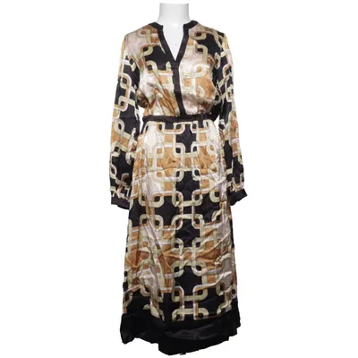 Maxikleid (Schwarz, Beige, Braun) von Richard Allan x H&M Viskose