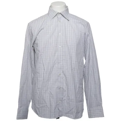 Shirt (White, Gray) from Wilhelm Cotton