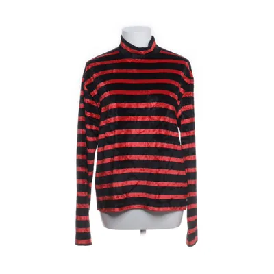 Turtleneck (Rød, Sort) fra MTWTFSS WEEKDAY Polyester, Viscose