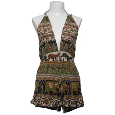 Jumpsuit (Green, Yellow, Black) from Earthbound Viscose