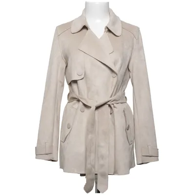 Trenchcoat (Beige) van Zara Basic Elastaan, Polyester