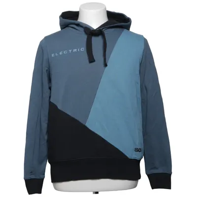 Hoodie (Blue, Black) from Scania Cotton