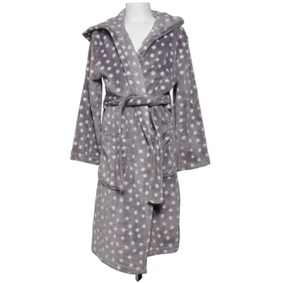 Bathrobe (Gray, White) from Hemtex Polyester
