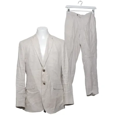 Jakkesæt (Slim Fit) fra Mango Linned