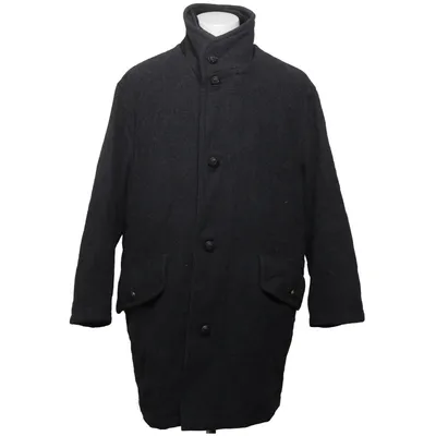 Manteau (Gris) de Casanova Polyamide, Laine
