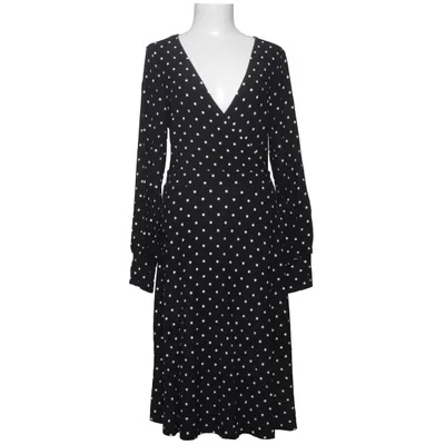 Wrap dress (Black, White) from STOCKH LM Elastane, Viscose