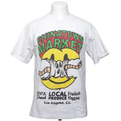 T-shirt (Wit, Meerkleurig) van Chinatown market Katoen