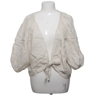 Wrap blouse (Beige) from Puro Lino Linen