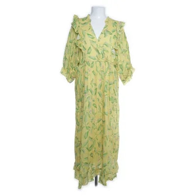 Maxi dress (Yellow, Multicolored) from Indiska Cotton