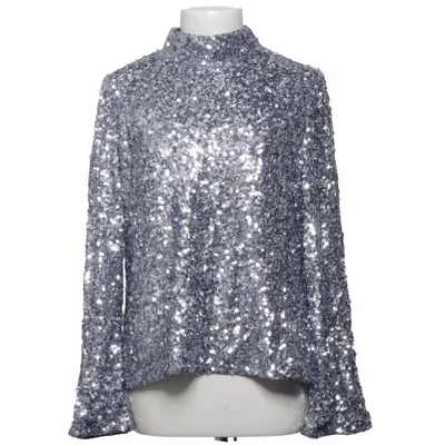 Blouse (Zilver) van PBO Elastaan, Polyester, Viscose