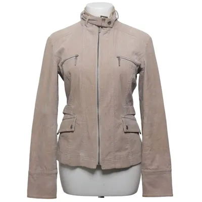Leather jacket (Beige) from John Richmond