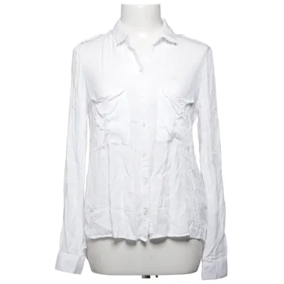 Chemise (Blanc) de Bershka Collection Viscose