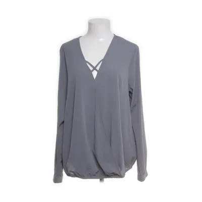 Blouse portefeuille (Gris) de Rainbow Polyester