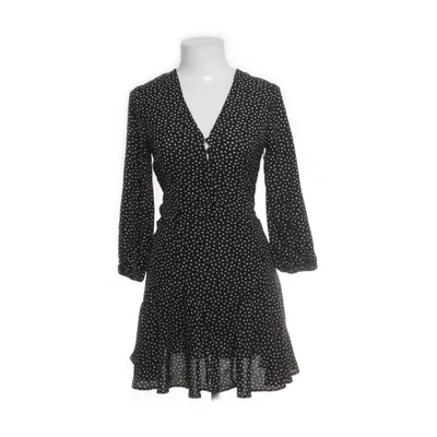 Klänning (Svart, Vit) från Loavies Elastan, Polyester