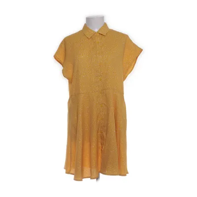 Skjortklänning (Gul, Vit) från Twintip Polyester