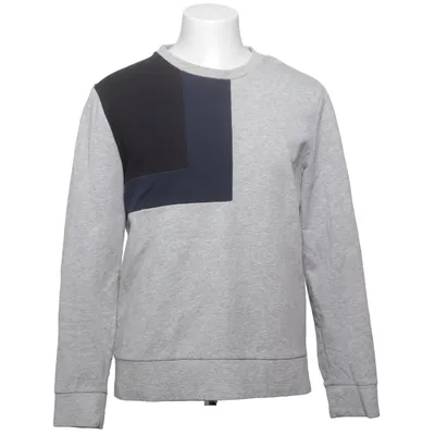 Sweatshirt (Gray, Black, Blue) from Emilio Cotton, Polyester
