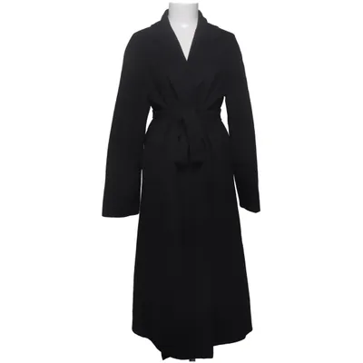 Frakke (Sort) fra Mango Viscose