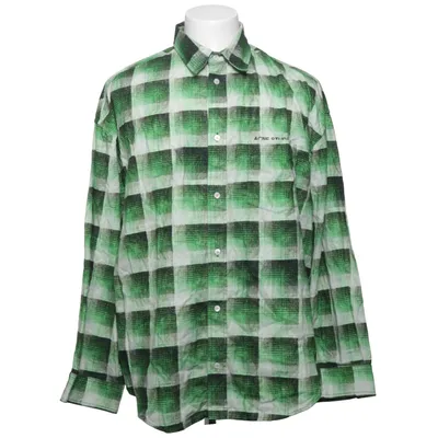 Flanellskjorta (Grön, Vit, Svart) från Acne Studios