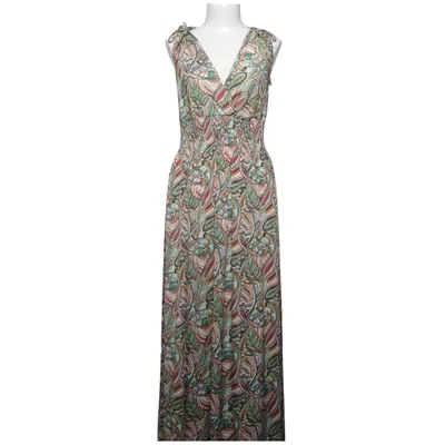 Maxikleid (Grün, Mehrfarbig) von Elissa Elasthan, Polyester