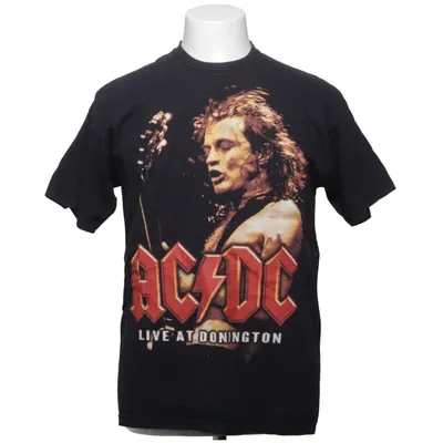T-shirt (Live At Donington) fra Fruit of the Loom Bomuld