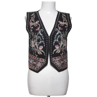 Vest (Sort, Flerfarvet) fra Drôle de Copine Elastan, Polyester