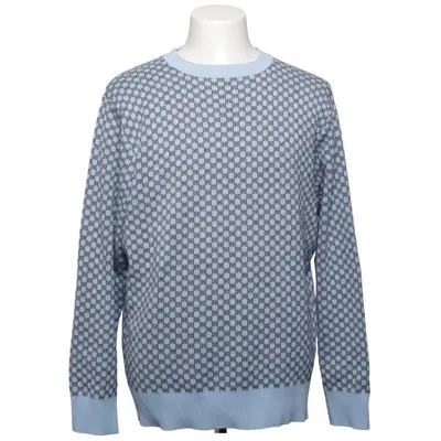 Sweater (Blue) from Hést Cotton, Wool