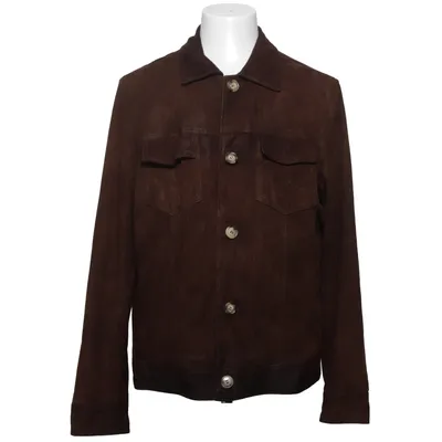 Veste en cuir (Marron) de Grand Frank Cuir