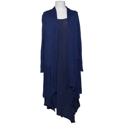 Cardigan (Blauw) van Taillissime Metallvezel, Polyester, Viscose