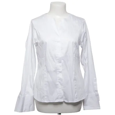 Shirt (Wit) van Eterna Katoen, Elastaan